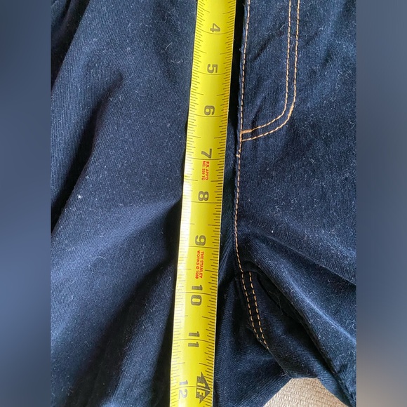 Lafayette 148 New York Pants Women’s 8 Mercer Corduroy Bell Bottom Flared Ink - Picture 10 of 11